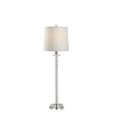 Raleigh Buffet Lamp In Clear