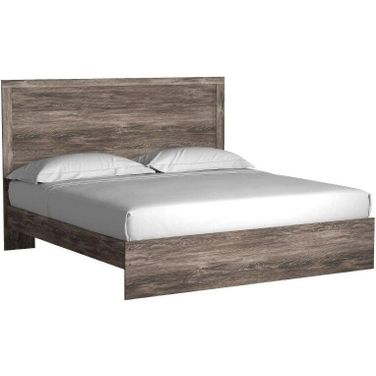 Ralinksi Gray King Panel Bed