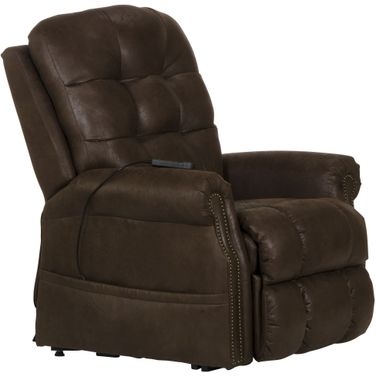Ramsey Power Lift Lay Flat Recliner In Sable