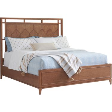 Palm Desert Rancho Mirage California King Panel Bed In Sonoran