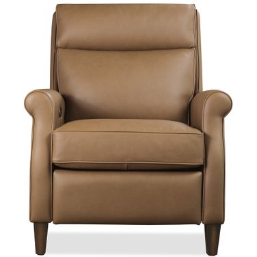 Randall Power Recliner with Pop-Up Headrest In Brown