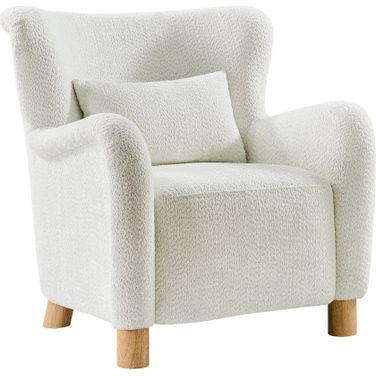 Randolf Accent Chair In Ivory
