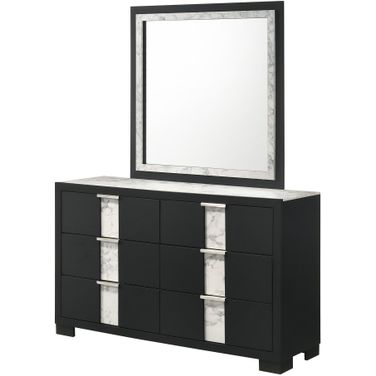 Rangley Dresser Mirror In Black