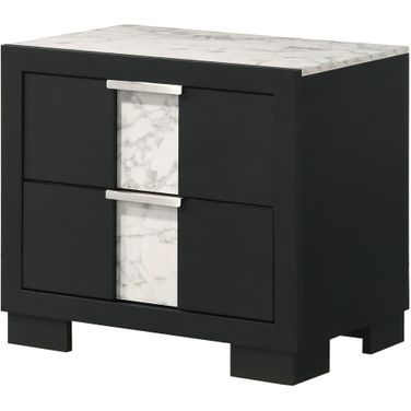 Rangley Night Stand In Black