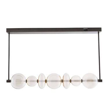 Raphael Linear Chandelier In Champagne
