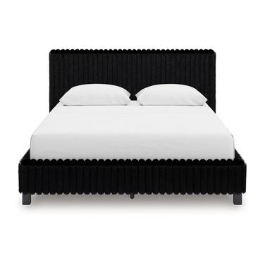 Ravalori Queen Upholstered Bed In Black