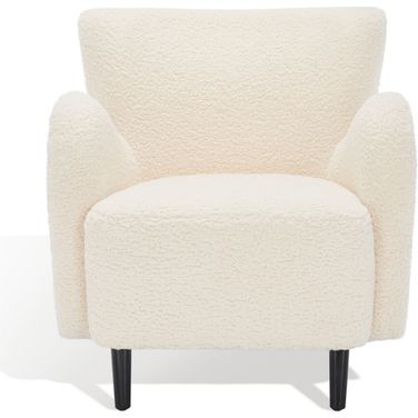 Rayanne Modern Wingback Chair In Ivory