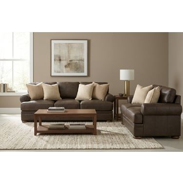 Rayeanne Place Living Room Set In Hickory