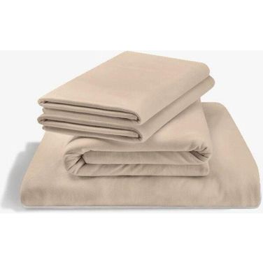 Rayon from Bamboo King Sheet Set In Sandstone