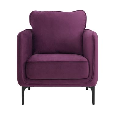 Reale Chair In Purple and Black