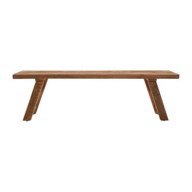 Reclamation 60 Inch Dining Bench In Rustic Brown