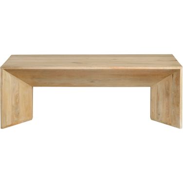 Rectangle Cocktail/Coffee Table In Tan
