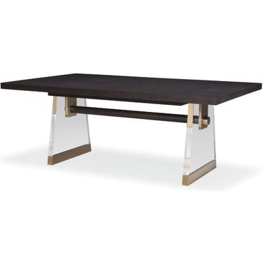 Rectangular Dining Table In Mocha