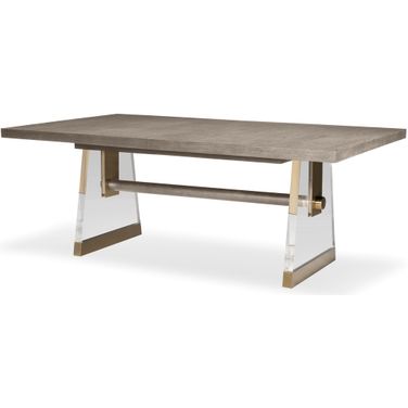 Rectangular Dining Table In Sand