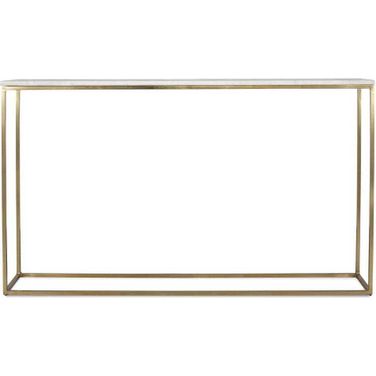 Redmond Sofa Counter Table In Gold and White