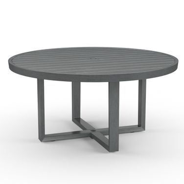 Redondo 60" Round Dining Table in Slate