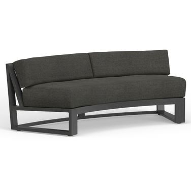 Redondo Curved Sofa in Spectrum Carbon
