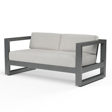 Redondo Loveseat in Cast Silver