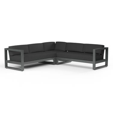 Redondo Sectional in Spectrum Carbon
