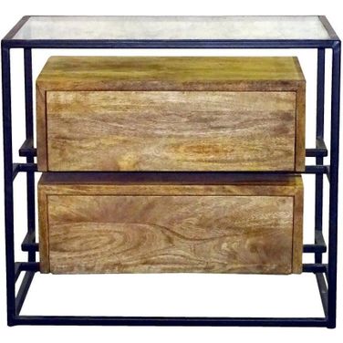 Redondo Tatum 2 Drawer Nightstand In Natural