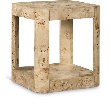 Reeves End Table In Burl