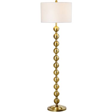Reflections Brass 58.5 Inch Stacked Ball Floor Lamp