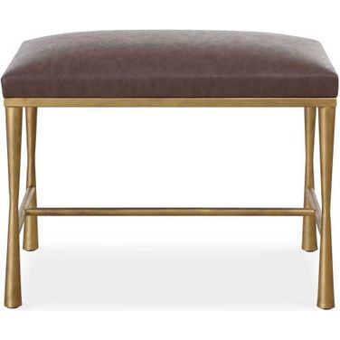 Reform Small Bench In Brown and Gold