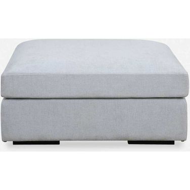 Refuge Sofa In Blue Ottoman