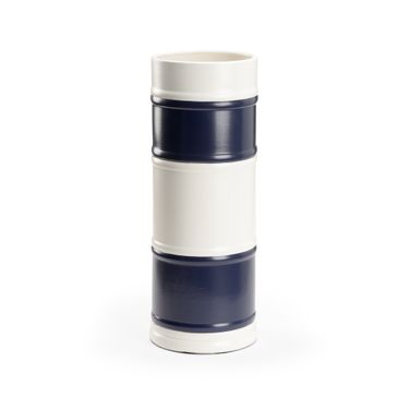 Regatta Vase 1 In Blue and Cream
