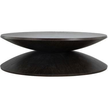 Reid Coffee Table In Cerused Forest Black