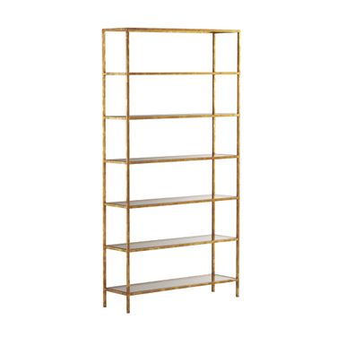 Reign Etagere In Gold
