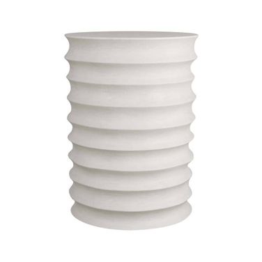 Reiko Accent Table In White Gesso