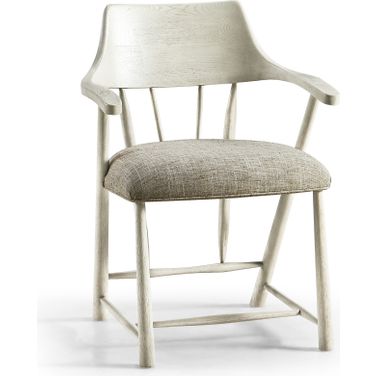 Reimagined Transient Captains Chair In White Oak
