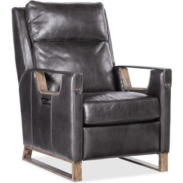 Relic Power Recliner with Power Headrest In Black