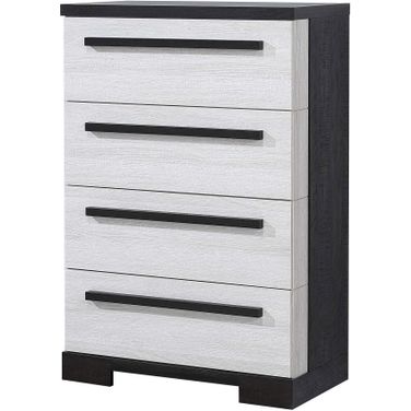 Remington Chest In Chalk and Ebony