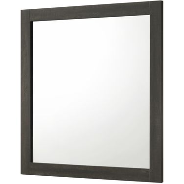 Remington Dresser Mirror In Gray and Ebony