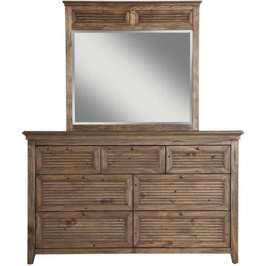 Remington Mirror In Brown