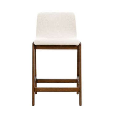Remix Counter Stool In Cream and Brown
