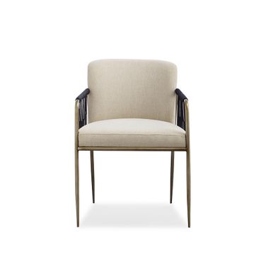 Remix Woven Dining Chair In Oatmeal