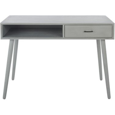Remy 1 Drawer Writing Desk in Distressed Grey