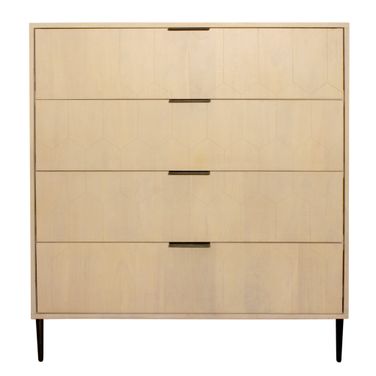 Ren 4-Drawer Chest In Aged Natural