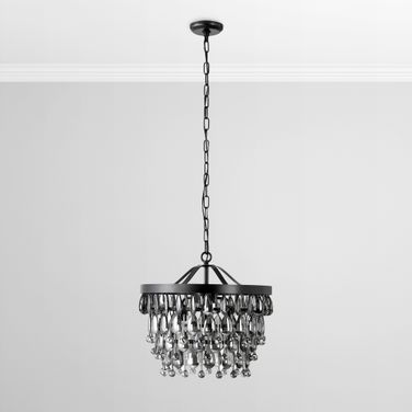 Renata Chandelier Small In Black