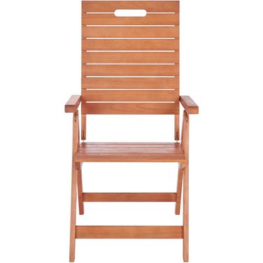 Rence Folding Chair Set of 2 in Natural