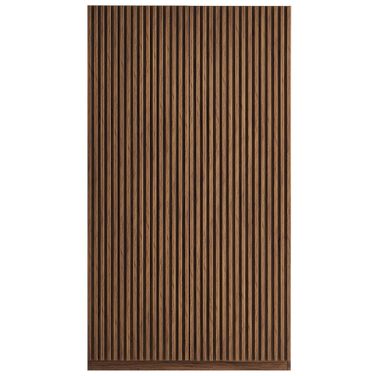 Render 2-Door Wardrobe Closet In Walnut