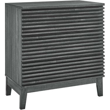Render 3-Drawer Bachelor'S Chest In Charcoal