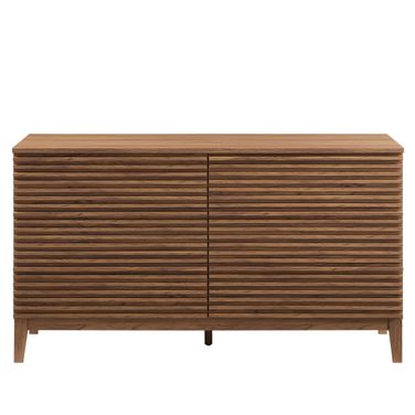 Render 63 Inch 6-Drawer Dresser In Walnut