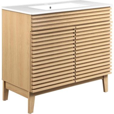 Render Oak White 36 Inch Bathroom Vanity