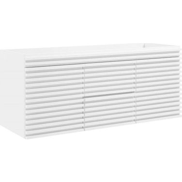 Render White 48 Inch Wall-Mount Bathroom Vanity Cabinet