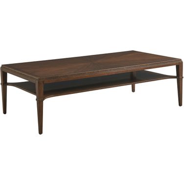 Rendezvous Andora Starburst Cocktail Table In Brown