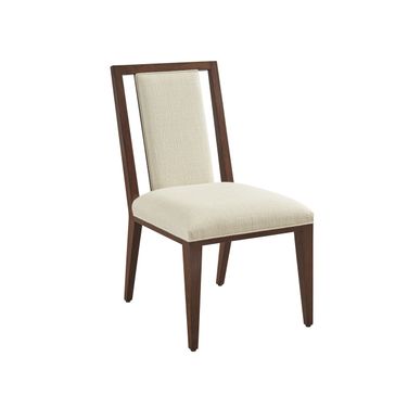 Rendezvous Boswell Splat Back Side Chair In Brown